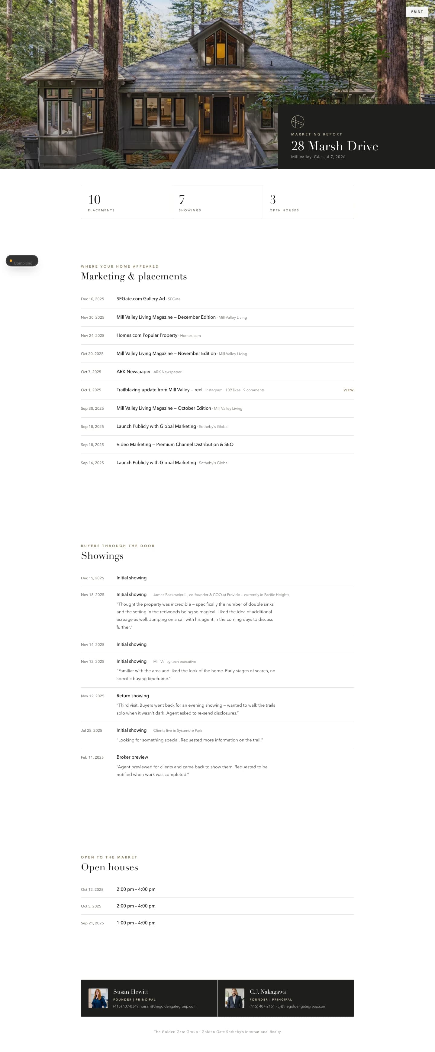 The ongoing story after launch — captured from live client work