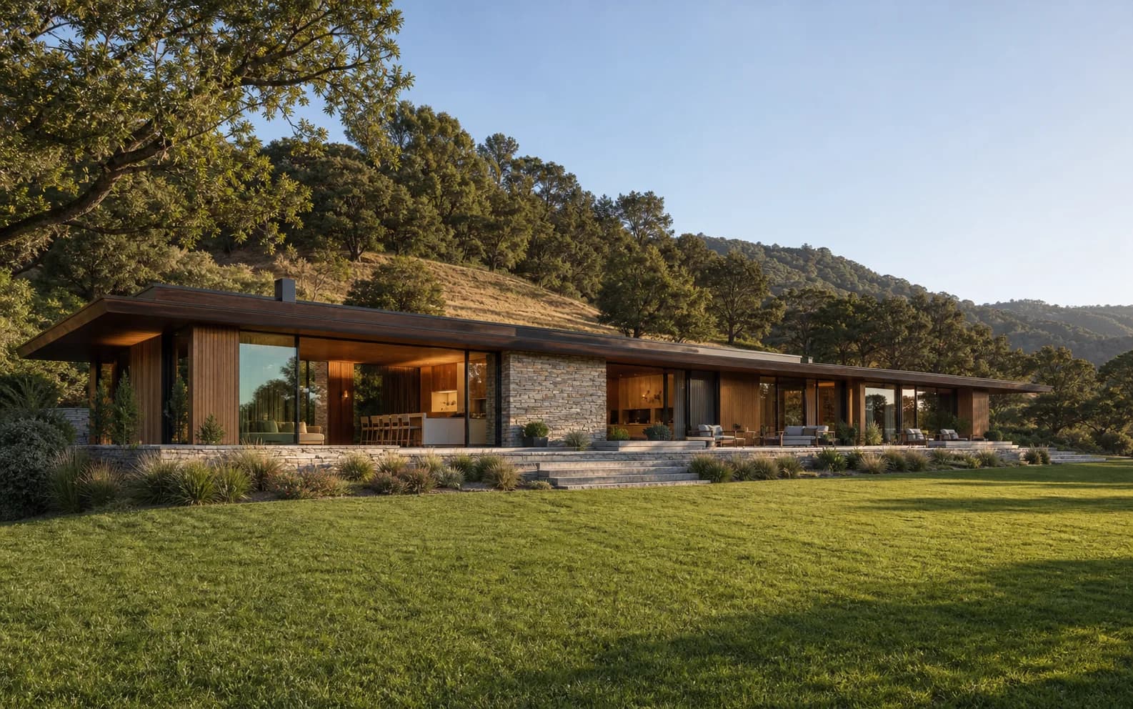 Illustrative modern residence